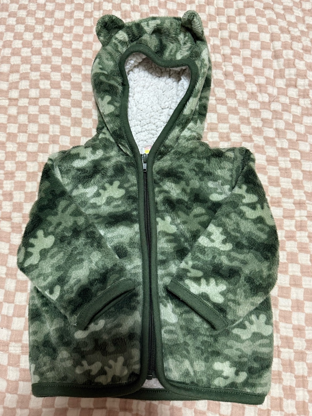 3-6 Month Zip Up
